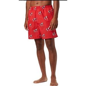 NWT Columbia Georgia Bulldogs Red Retro Backcast II Swim Trunks Lined Men's XL